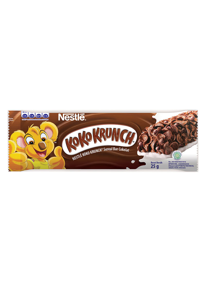 Promo Harga Nestle Koko Krunch Chocolate Bar 25 gr - Tip Top