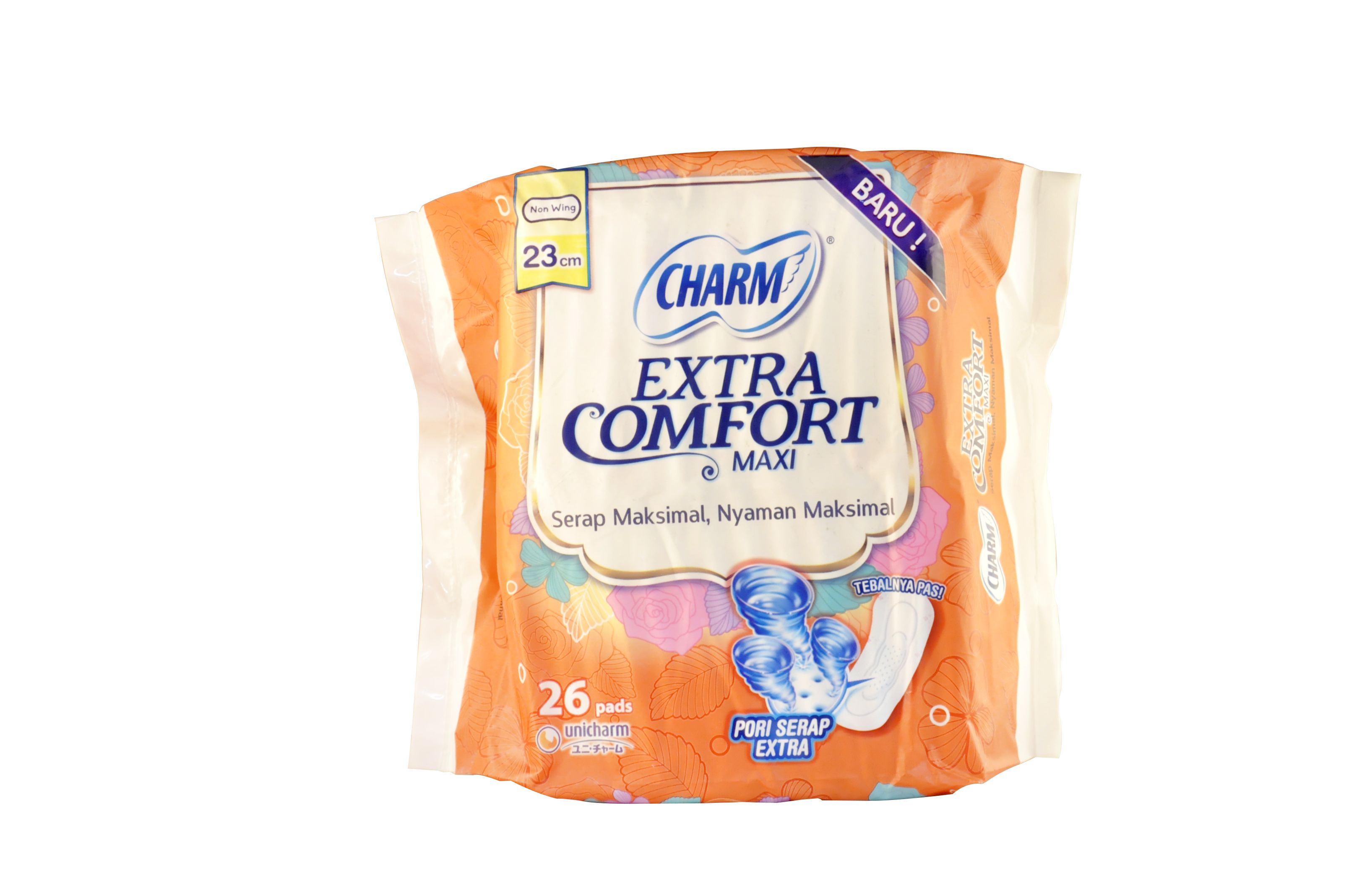 Promo Harga Charm Extra Comfort Maxi NonWing 23cm 26 pcs - Tip Top