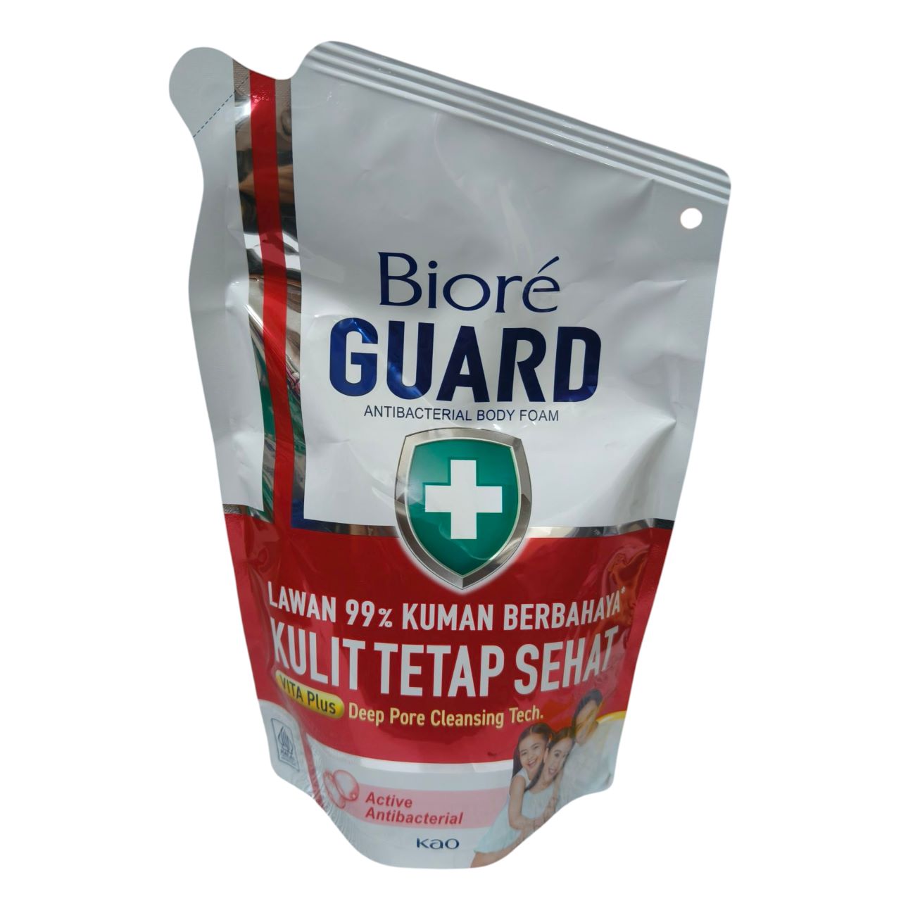 Promo Harga Biore Guard Body Foam Active Antibacterial 250 ml - Tip Top