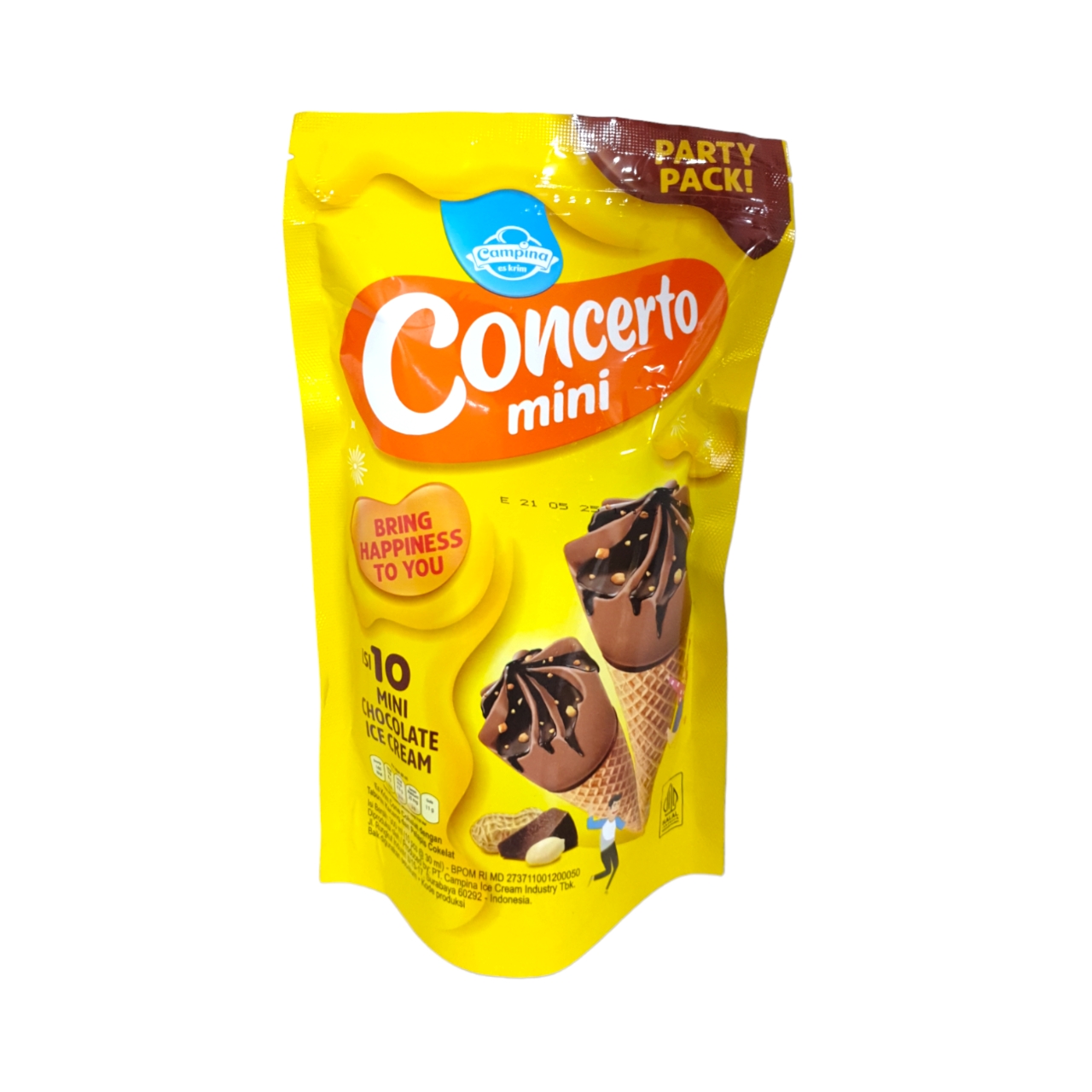 Promo Harga Campina Concerto Choco Passion 110 ml - Tip Top