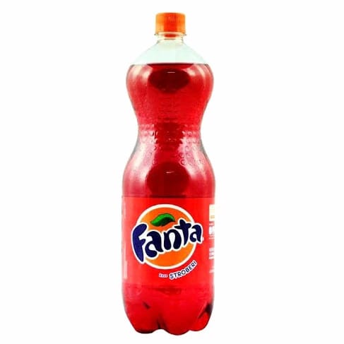Promo Harga Fanta Minuman Soda Strawberry 1500 ml - Tip Top