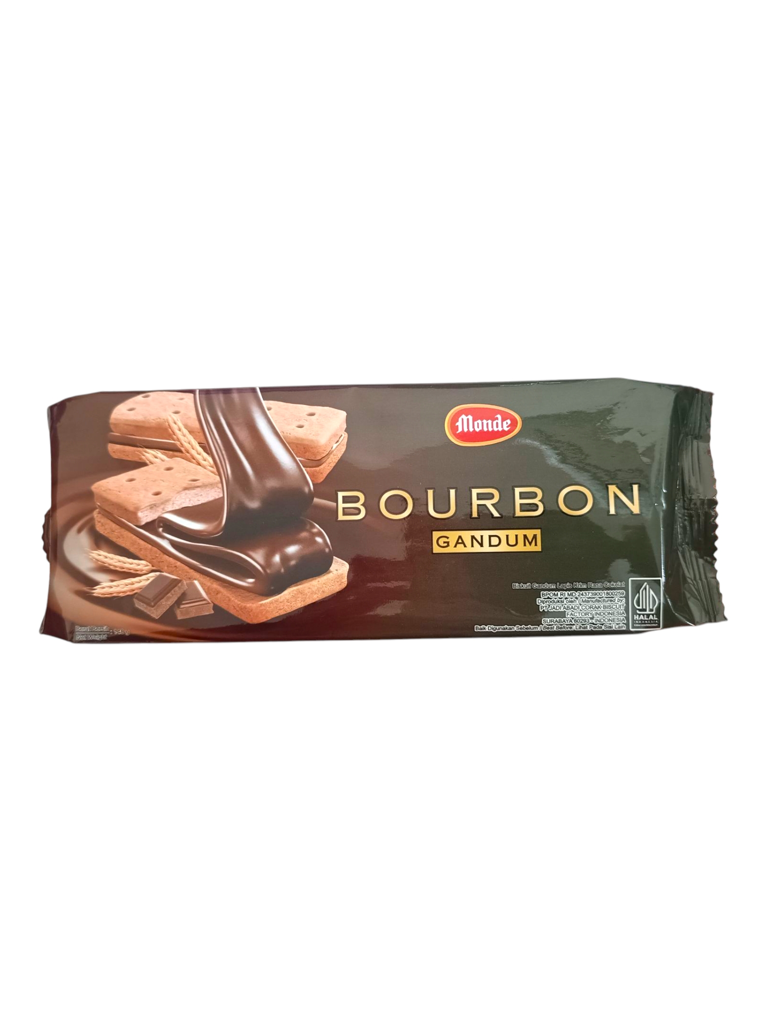 Promo Harga Monde Bourbon Choco 140 gr - Tip Top