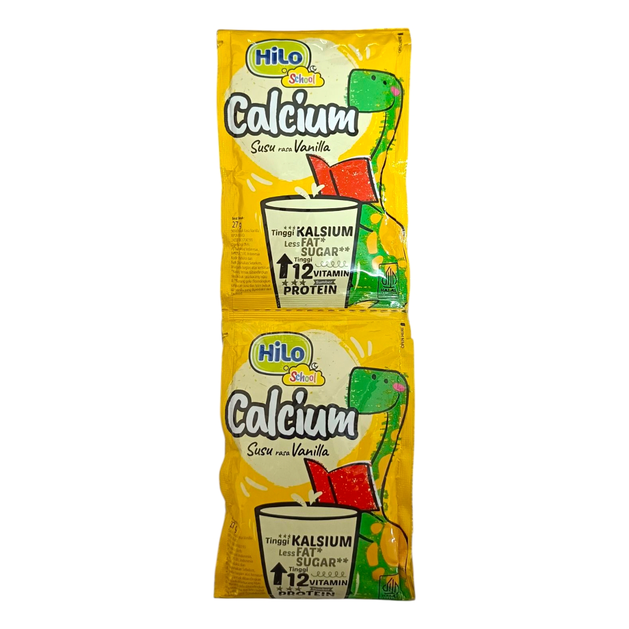 Promo Harga HILO School Susu Bubuk Vanilla per 10 sachet 35 gr - Tip Top