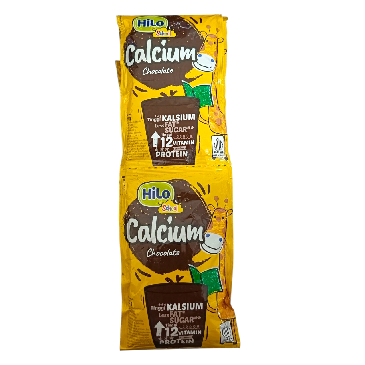 Promo Harga Hilo School Susu Bubuk Chocolate per 10 sachet 35 gr - Tip Top